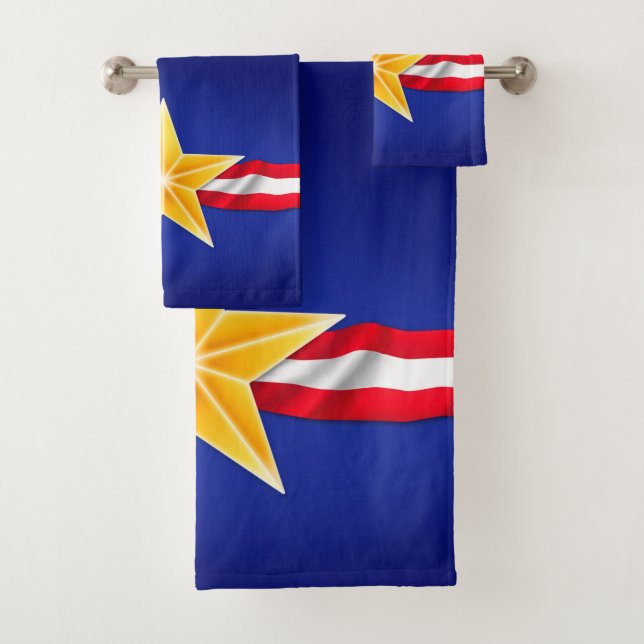 Veteran Star Bath Towel Set (Insitu)