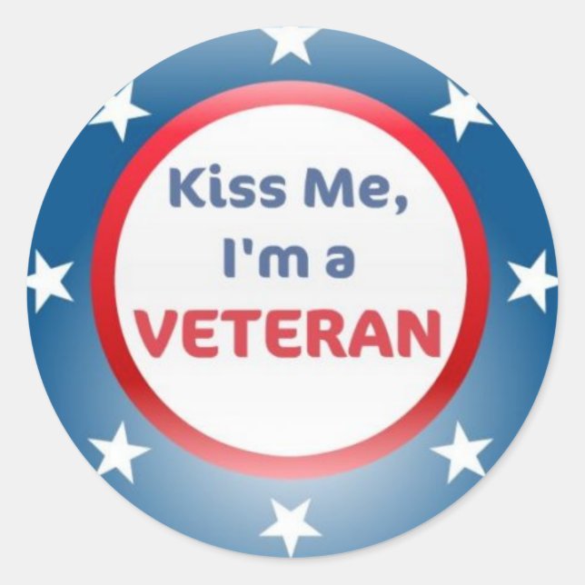 Veteran Sticker (Front)