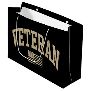 Veteran Veterans Day USA United States American  Large Gift Bag