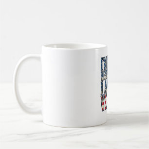 Veteran Wife Quote Patriotic Vintage Vector Design Coffee Mug