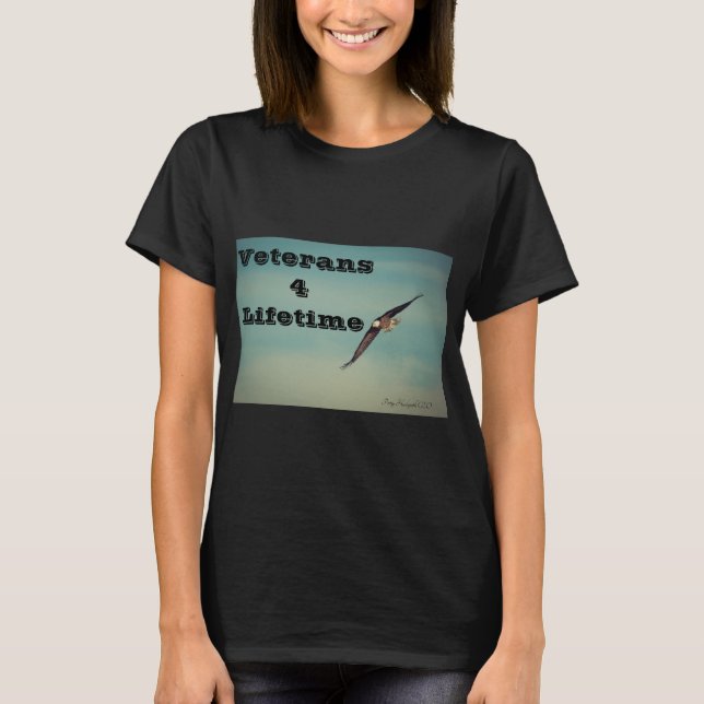 Veterans 4 Lifetime T-Shirt (Front)