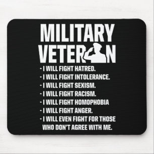Veterans Against Trump 2020 Fight Usa Election Mouse Pad