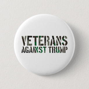 Veterans Against Trump Anti-trump Veterans Against 2 Inch Round Button