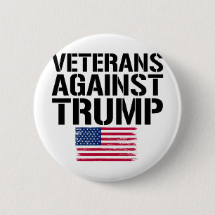 Veterans Against Trump Anti-trump Veterans Against 2 Inch Round Button