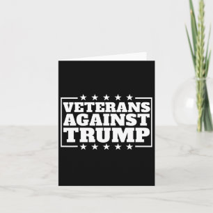 Veterans Against Trump Anti-trump Veterans Against Card