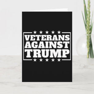 Veterans Against Trump Anti-trump Veterans Against Card