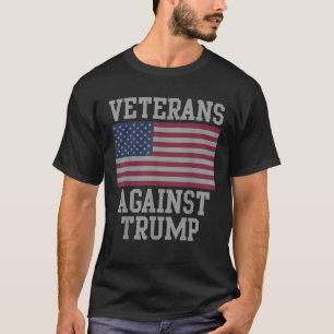 Veterans Against Trump Patriotic USA T Shirt T Shi