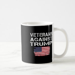 Veterans Against Trump Tee Military Vets Against T Coffee Mug