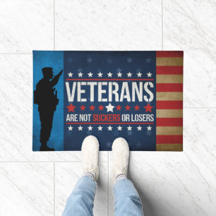 Veterans are Not Suckers Or Losers Biden Harris Doormat