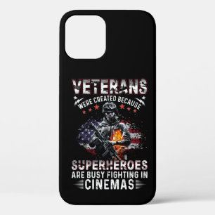 Veterans Because Superheroes Busy in Cinemas    Ca iPhone 12 Pro Case