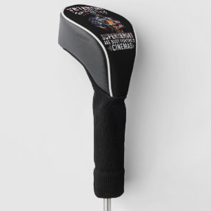 Veterans Because Superheroes Busy in Cinemas Golf Head Cover