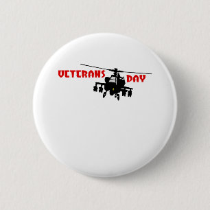 Veteran's Day 2 Inch Round Button