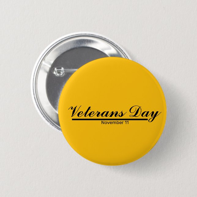 Veterans Day Buttons (Front & Back)