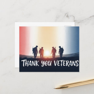 Veterans Day - Honoring all who served Postcard