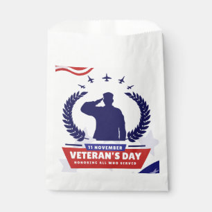 Veterans Day - Honouring all who served Favour Bag