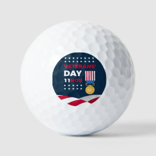 Veterans Day - Honouring all who served  Golf Balls