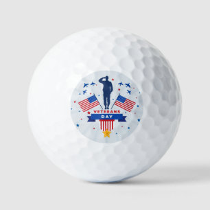 Veterans Day - Honouring all who served Golf Balls