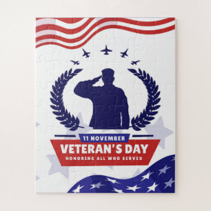 Veterans Day - Honouring all who served  Jigsaw Puzzle