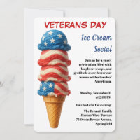 Veterans Day | Ice cream social party