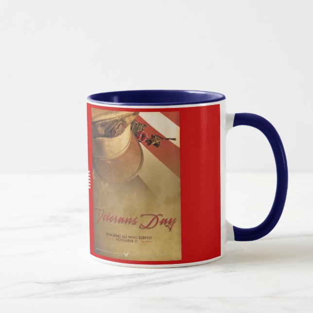 VETERANS DAY MUG - Customized - Customized (Right)