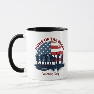 Veterans Day Patriotic Tee Mug