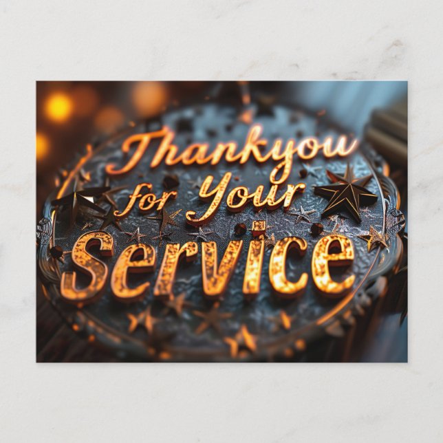 Veterans Day Postcard (Front)