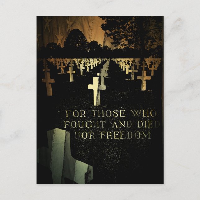 Veterans day postcard (Front)