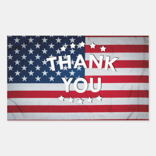 Veterans Day Postcard Sticker