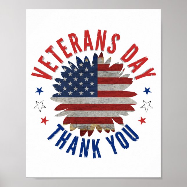 VETERANS DAY THANK YOU POSTER (Front)