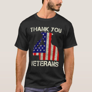 Veterans Day Thank You Veterans Patriotic Memorial T-Shirt
