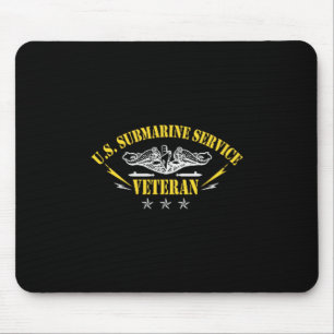 Veterans Day U.s Submarine Force Silent Service Lo Mouse Pad