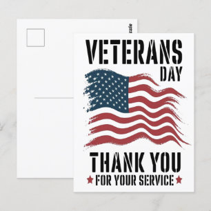 Veterans Day, Veterans Day 2025, Veterans Day 2026 Postcard