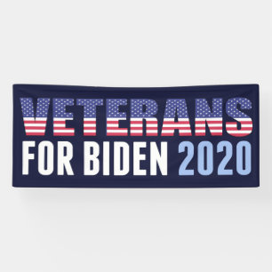 Veterans for Biden Banner