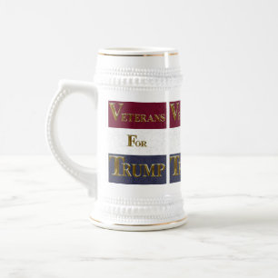 VETERANS FOR TRUMP BEER STEIN