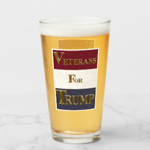 VETERANS FOR TRUMP GLASS