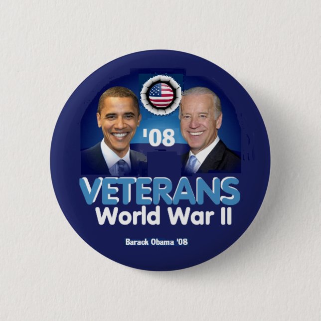 VETERANS WW2 Button (Front)