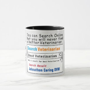 Vétérinaire Drôle meilleure recherche Mug