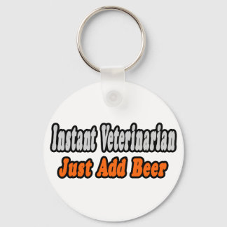 Veterinarian...Add Beer Keychain