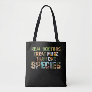 Veterinarian Appreciation Animal Rescue Doctor Tote Bag