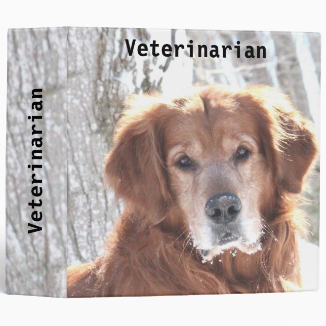 Veterinarian Binder (Front/Spine)