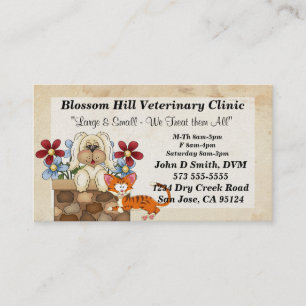 Veterinarian Business Card