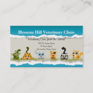Veterinarian Business Card