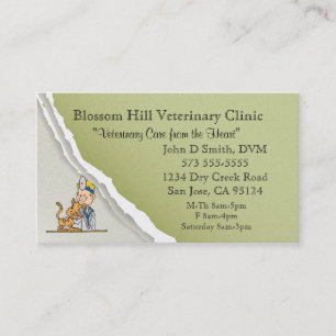 Veterinarian Business Card