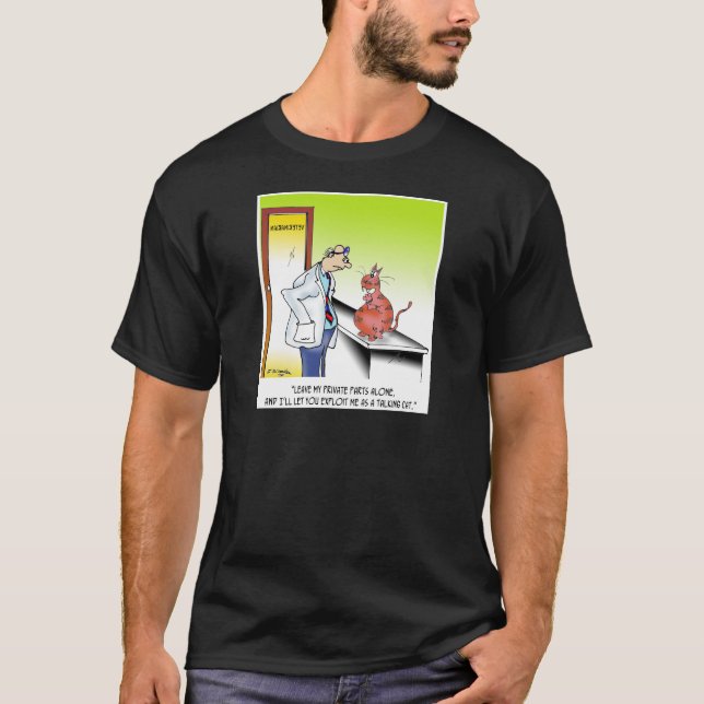 Veterinarian Cartoon 9480 T-Shirt (Front)