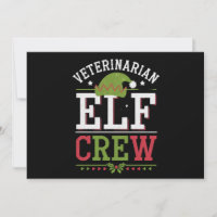 Veterinarian Christmas Elf Veterinary Technician 