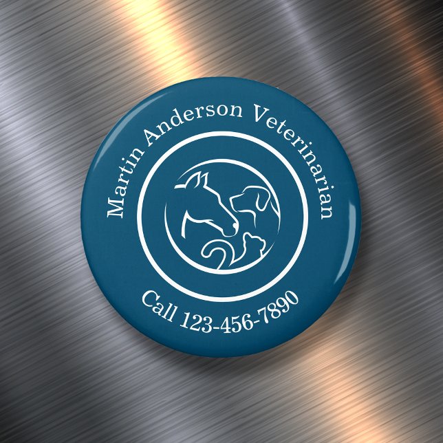 Veterinarian Customer Promotional Business Magnets (Creator Uploaded)