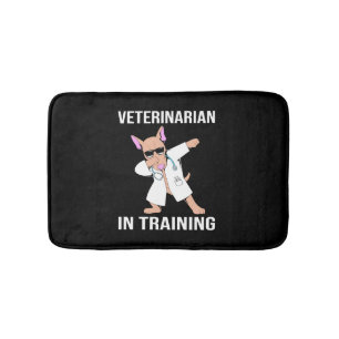 Veterinarian Dog Sunglasses Pet Bath Mat