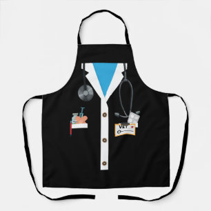 Veterinarian Halloween Costume Vet Tech Animal Doc Apron