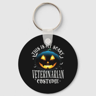 Veterinarian Halloween Matching Pajama Costume Keychain