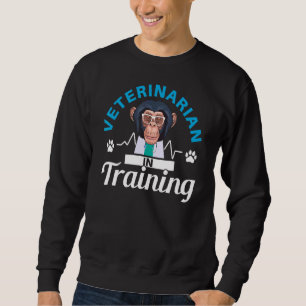 Veterinarian In Training Animal Doctor Future Vet Sweatshirt